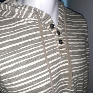 Converse cotton striped hoodie. Large